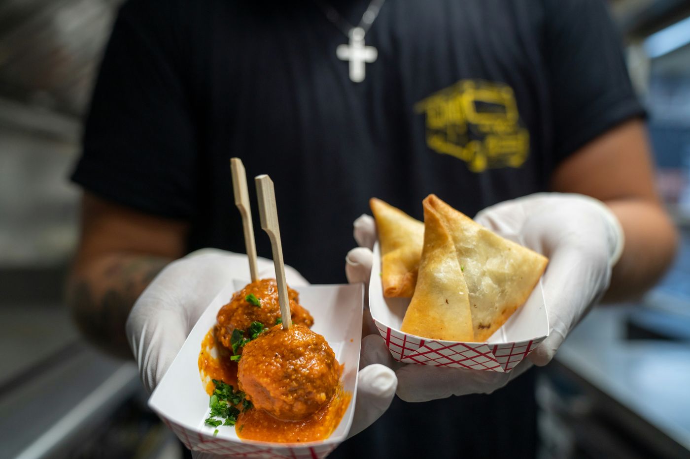 Plateaux de street food La Braise Mobile