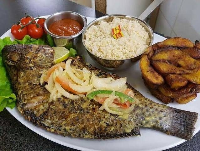 Poisson braisé, plat signature de Chez Fanta